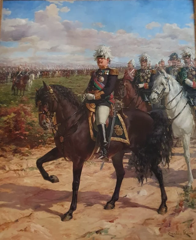 King Carlos I and His Staff, Carlos Reis