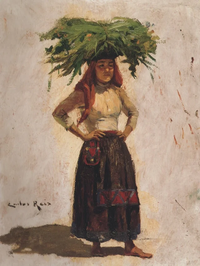 The Peasant Woman (Study), Carlos Reis