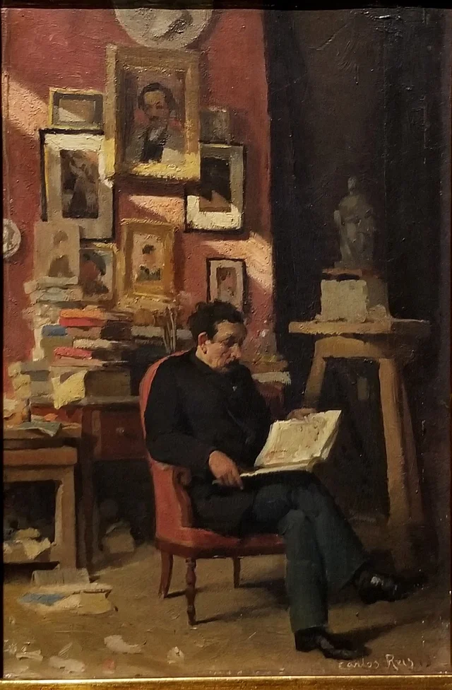 The Sculptor Alberto Nunes, Carlos Reis
