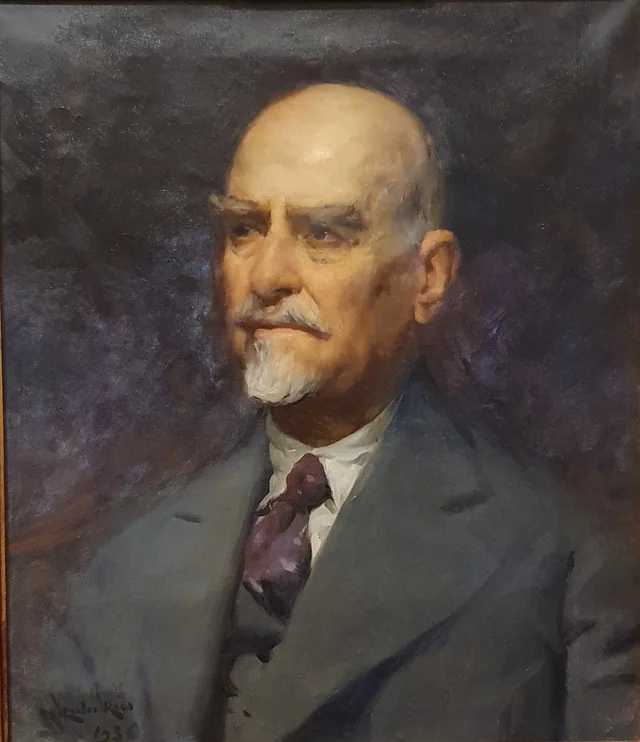 Portrait of Gustavo Pinto Lopes, Carlos Reis