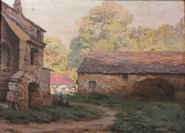 Village near Paris, Carlos Reis