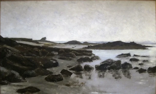 Seashore at Low Tide at Audresselles, Carolus-Duran