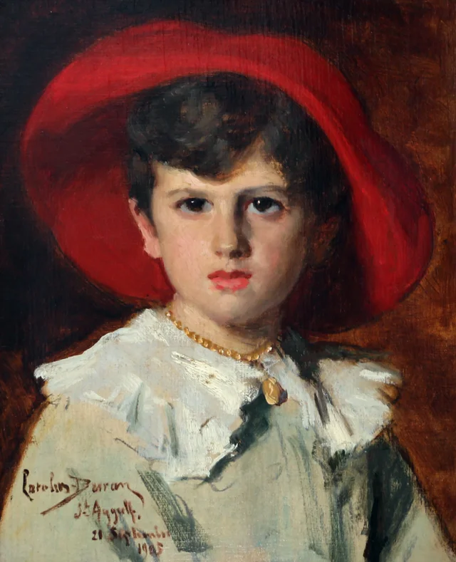 Child in a Red Hat, Michel Feydeau, Carolus-Duran