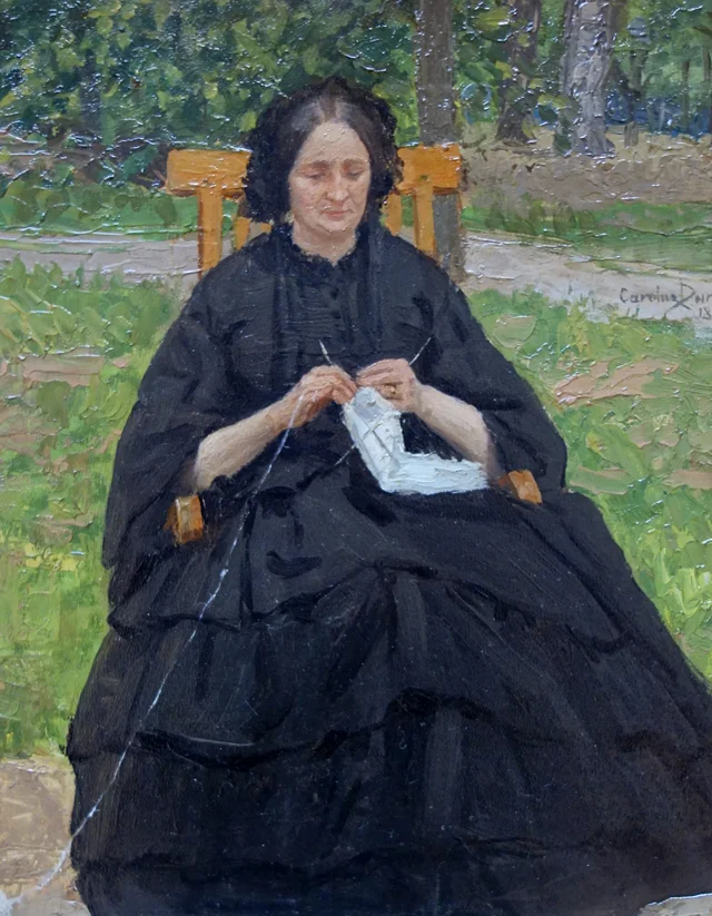 La Dame en noir