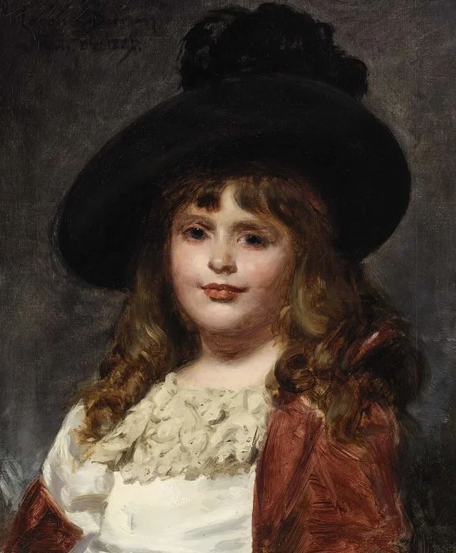 7歳のローラ