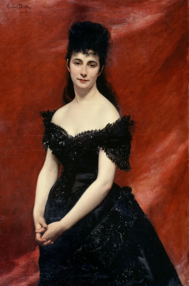Portrait de Léonie Dufresne, baronne Le Vavasseur