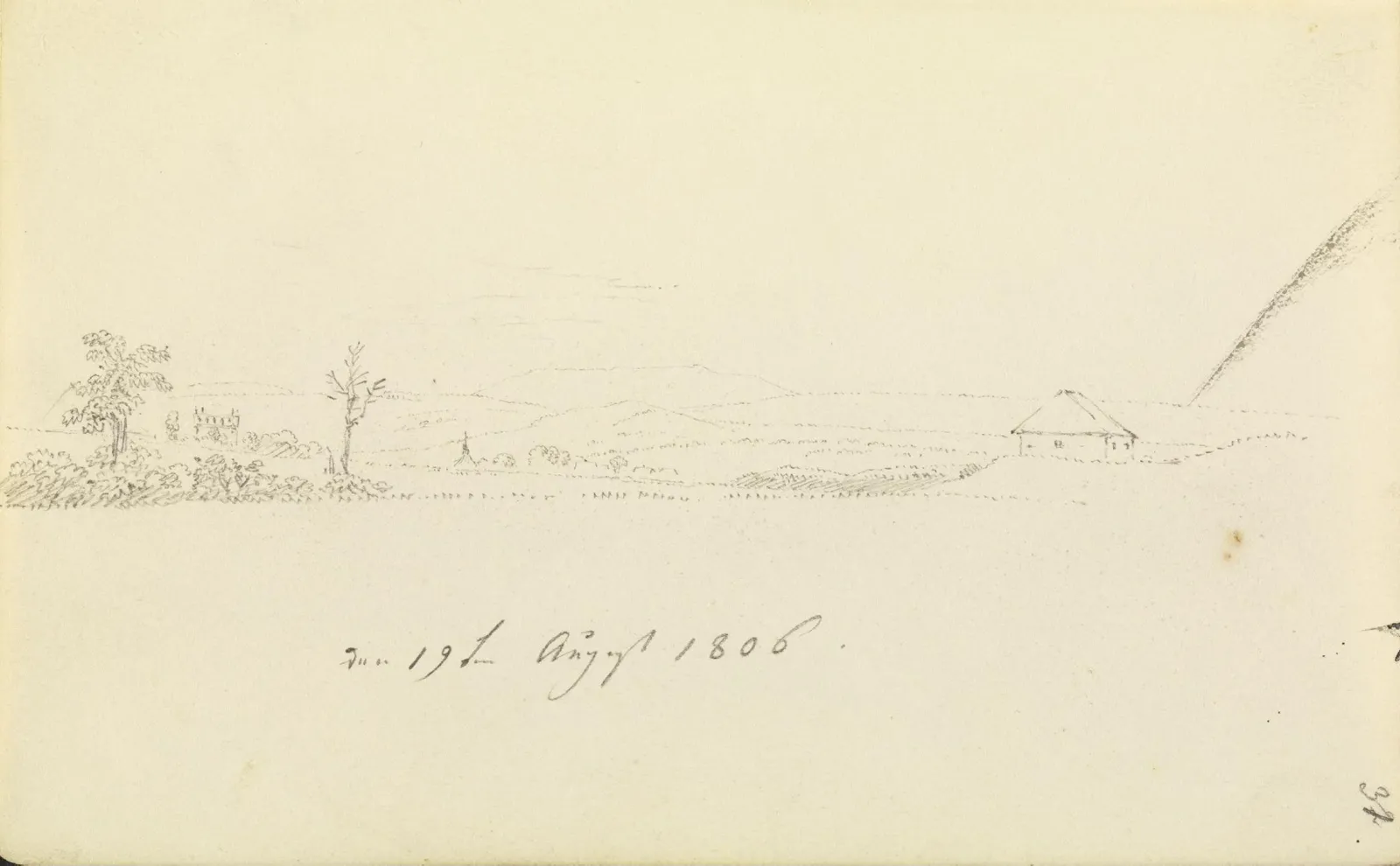 Vue de la Suisse bohémienne, Caspar David Friedrich