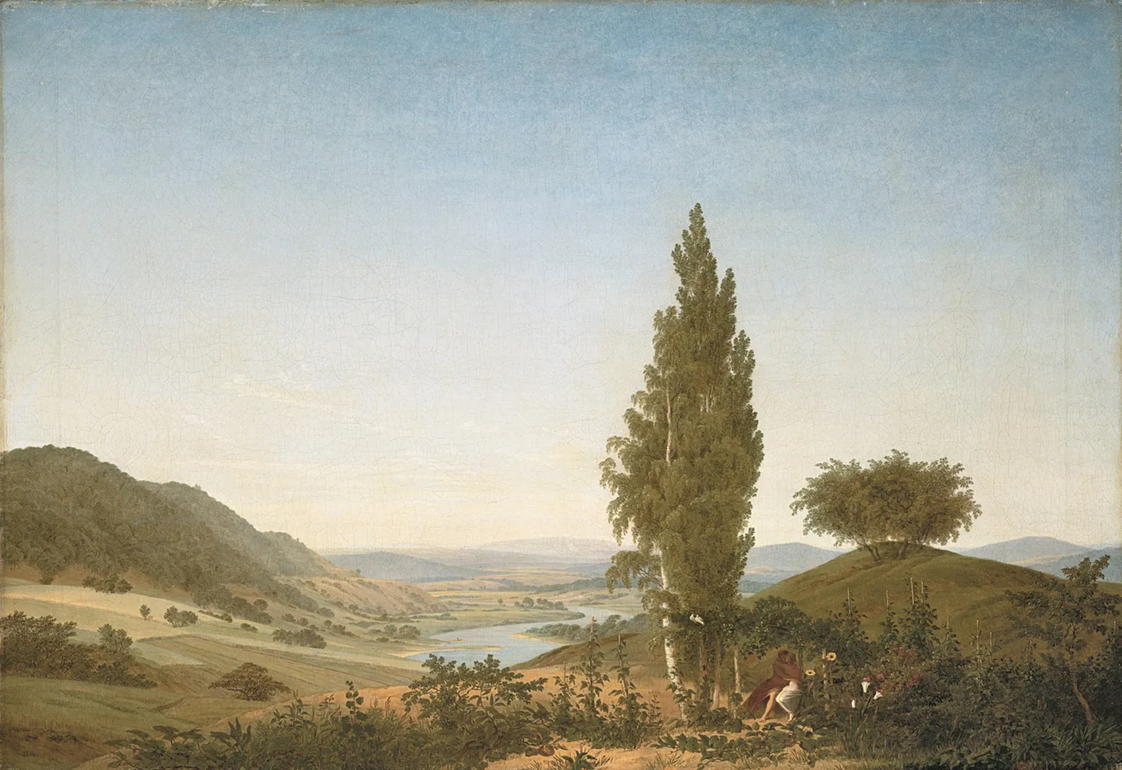 L'Été (Paysage avec des amants), Caspar David Friedrich