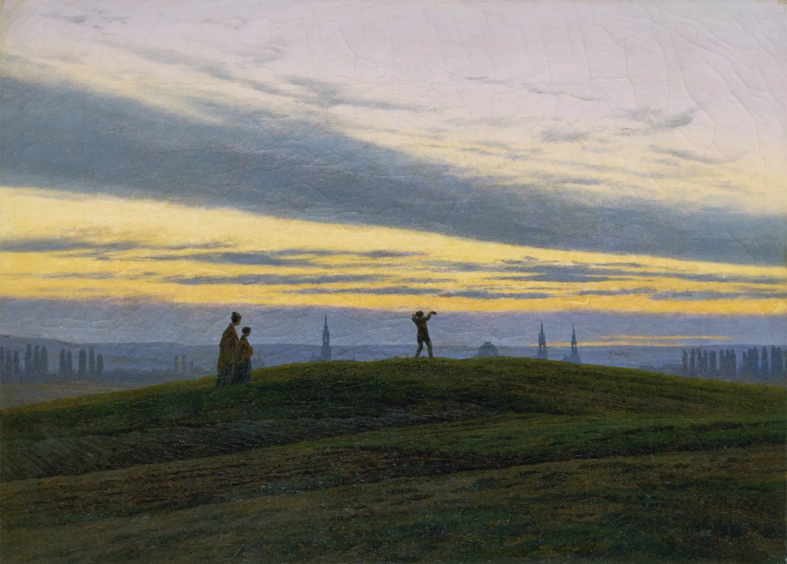 L'Étoile du soir, Caspar David Friedrich