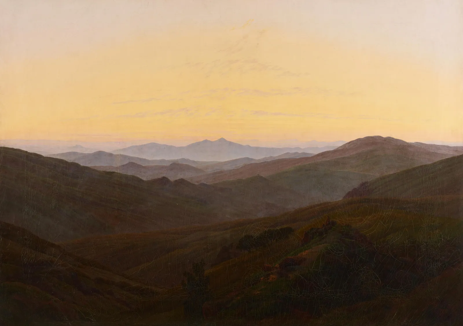 Massif des Géants, Caspar David Friedrich