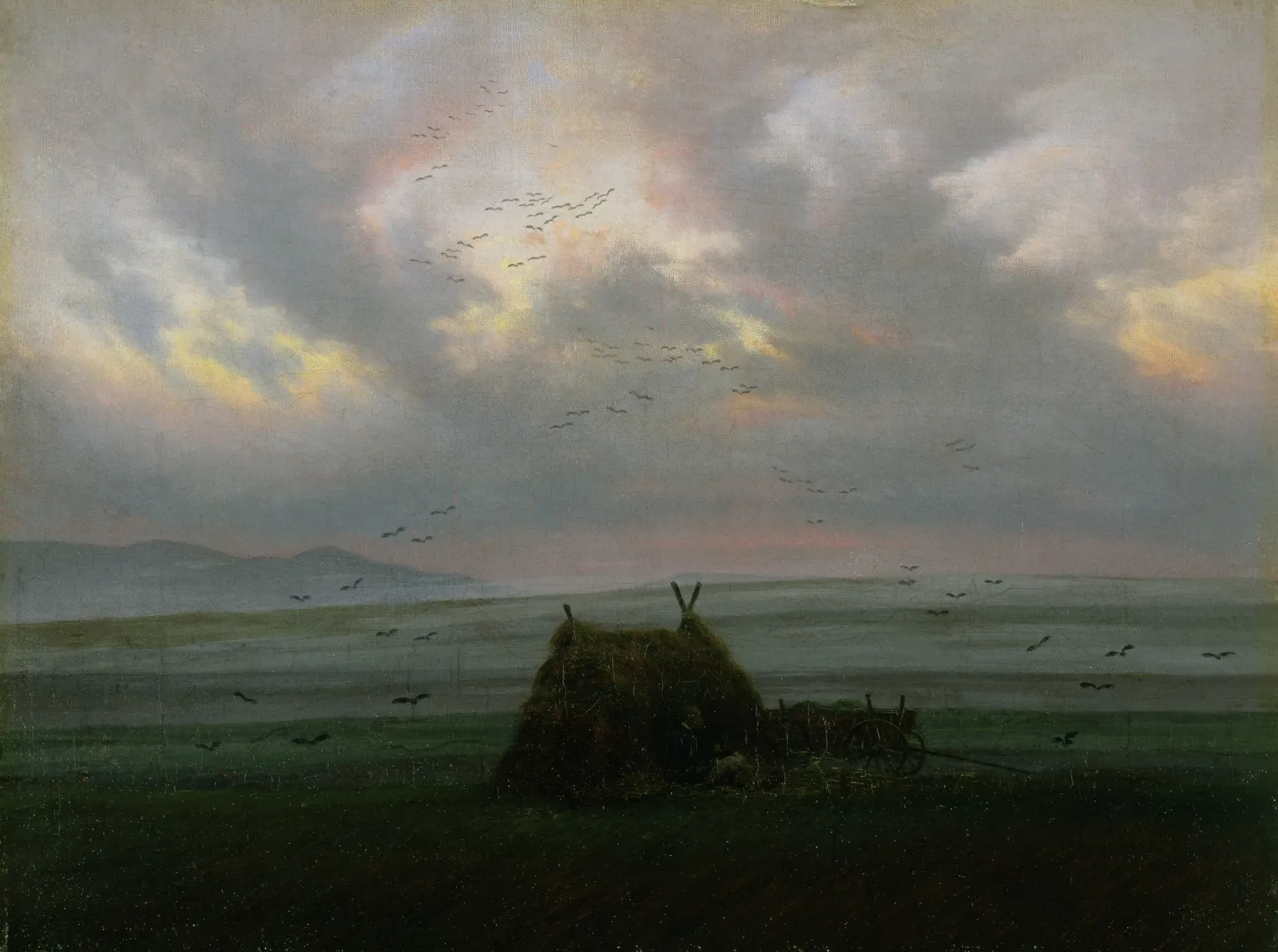 Nappe de brouillard, Caspar David Friedrich