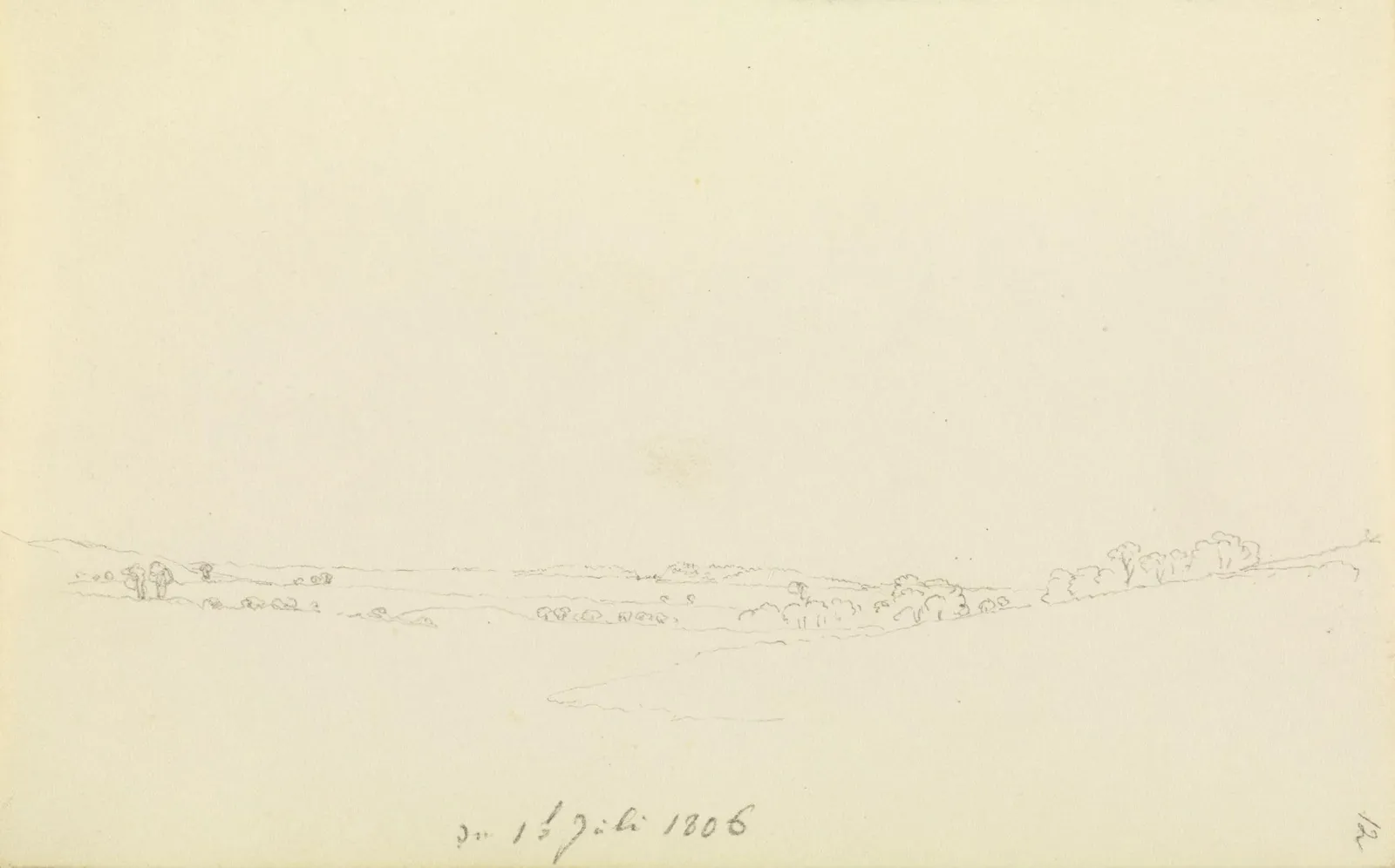 Paysage de Rügen, Caspar David Friedrich