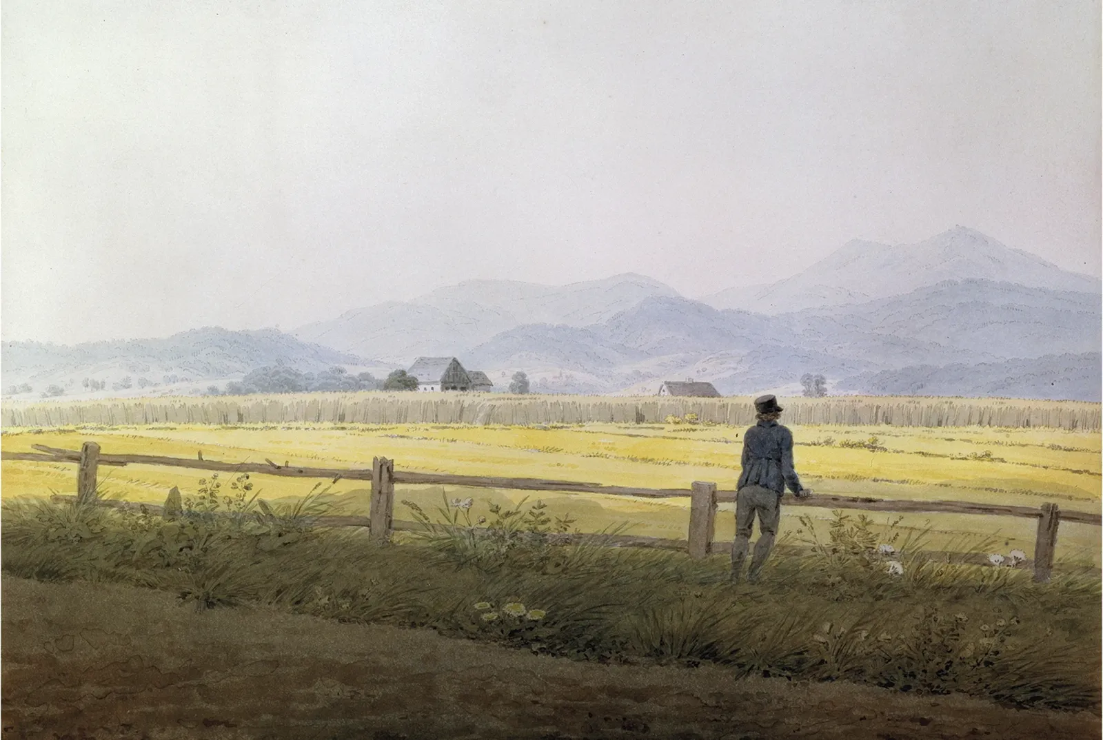 Vue de Schmiedebergerkamm, Caspar David Friedrich