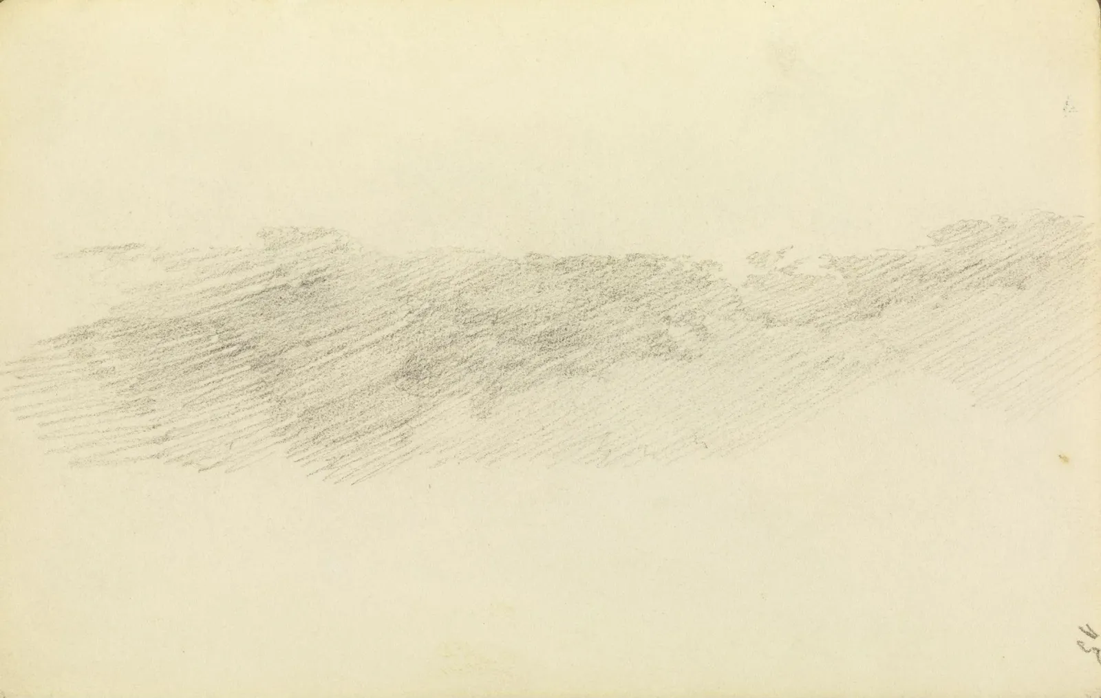 Étude de nuages, Caspar David Friedrich