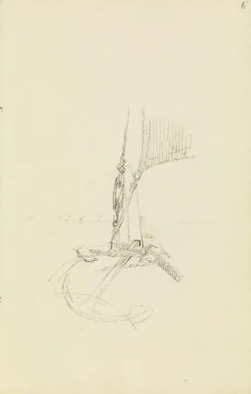 Sur le voilier — Caspar David Friedrich