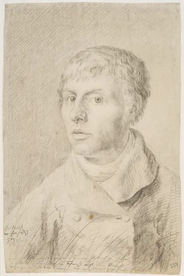 Autoportrait — Caspar David Friedrich