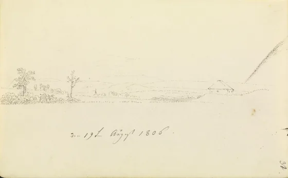 Vue de la Suisse bohémienne — Caspar David Friedrich