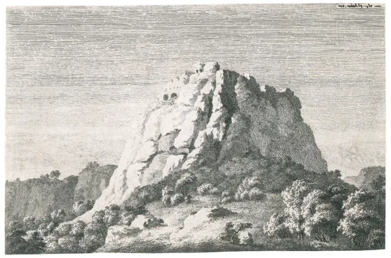 Le Regenstein dans le Harz — Caspar David Friedrich