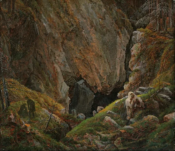 Gorge dans le Hartz — Caspar David Friedrich