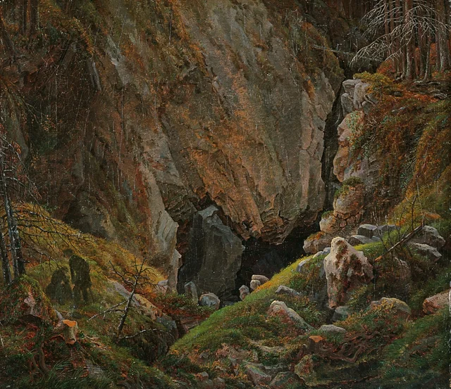 Garganta en el Harz
