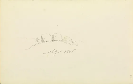 Dolmen sur l'île de Rügen — Caspar David Friedrich
