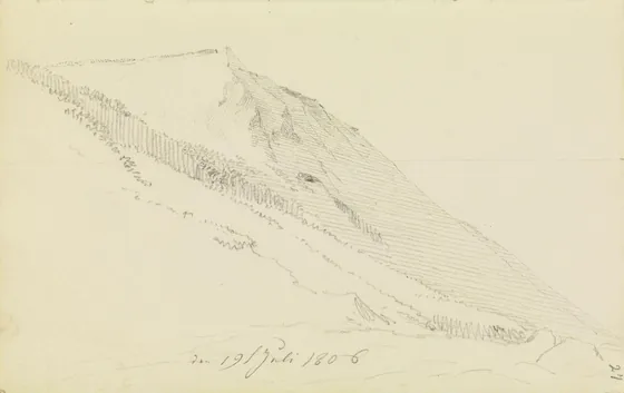 Falaise près d'Arkona — Caspar David Friedrich