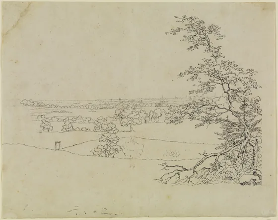 Paysage près de Copenhague — Caspar David Friedrich