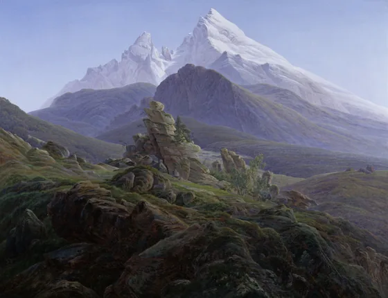 Le Watzmann — Caspar David Friedrich