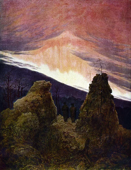 Nordlicht — Caspar David Friedrich
