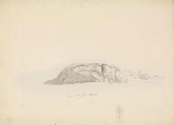 La pierre sacrificielle de Quoltitz — Caspar David Friedrich