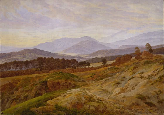 Paysage dans le massif des Géants — Caspar David Friedrich