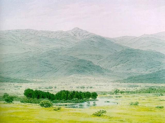 Paisaje en los Montes Gigantes