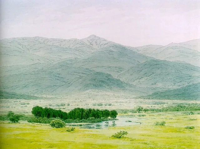 巨人山地の風景