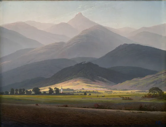 Paysage de montagnes — Caspar David Friedrich