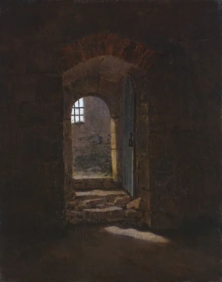 Porte d'entrée à Meissen — Caspar David Friedrich