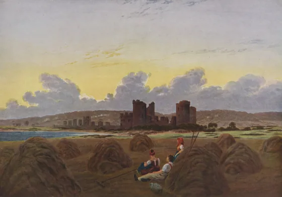 Repos pendant les foins — Caspar David Friedrich
