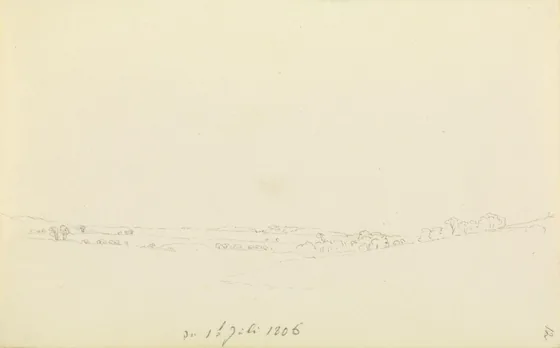 Paysage de Rügen — Caspar David Friedrich