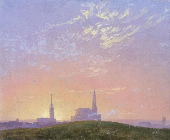 Soir — Caspar David Friedrich