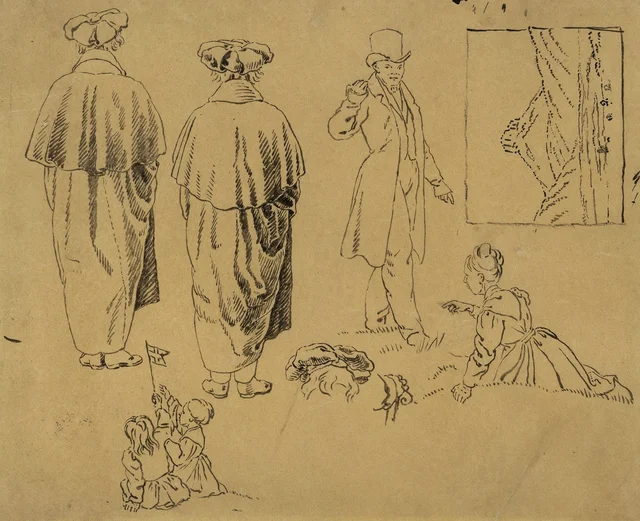 Estudios de mujeres, hombres y niños