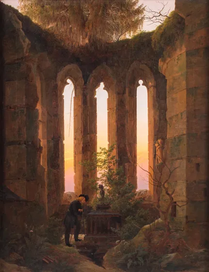 Tombeau de Hutten — Caspar David Friedrich