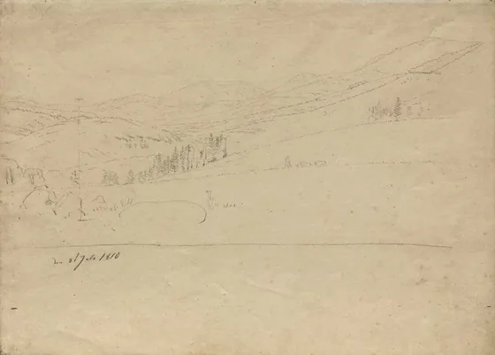 Vue de Monts des Géants I. — Caspar David Friedrich