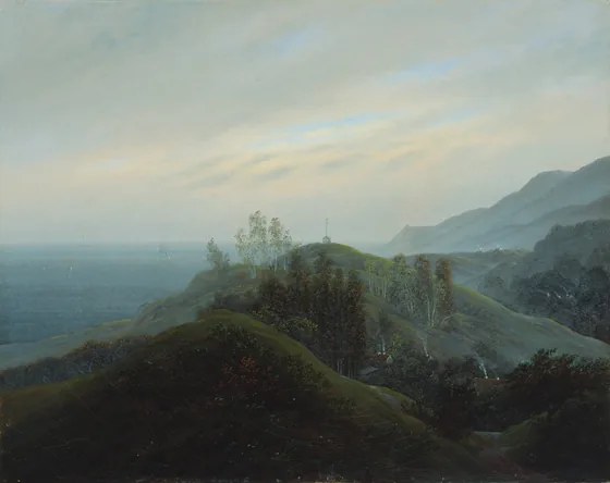 Vue sur la mer Baltique — Caspar David Friedrich