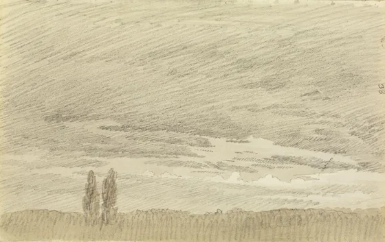 Étude de nuages — Caspar David Friedrich