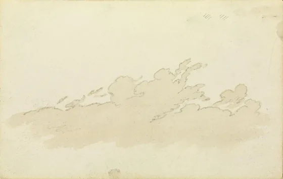 Étude de nuages — Caspar David Friedrich