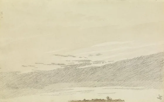 Étude de nuages — Caspar David Friedrich