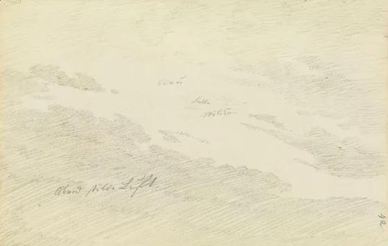 Étude de nuages — Caspar David Friedrich