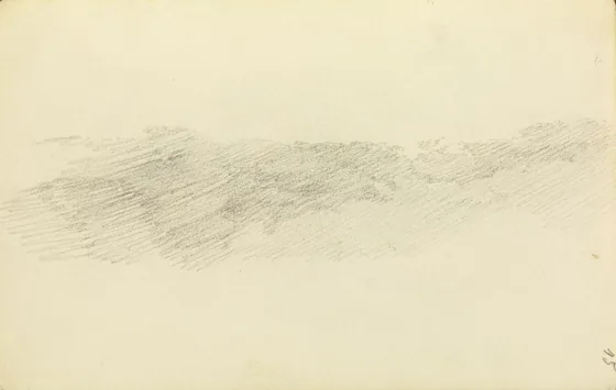 Étude de nuages — Caspar David Friedrich