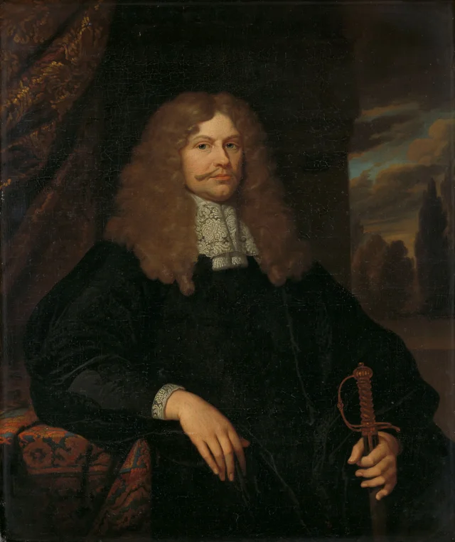 Portrait of Cornelis Backer (1633-81), councillor, alderman, and colonel of the Amsterdam militia, Caspar Netscher