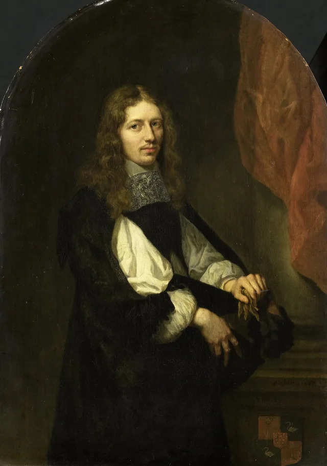 Portrait of Pieter de Graeff (1638-1707), lord of Zuid-Polsbroek, Purmerland, and Ilpendam. Alderman of Amsterdam, Caspar Netscher