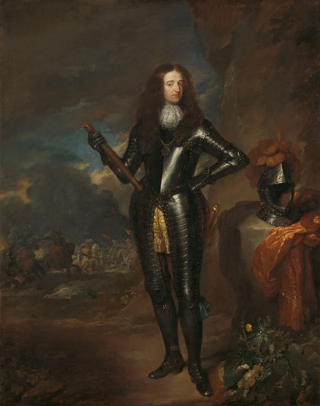 Portrait of William III, Prince of Orange and Stadholder, Caspar Netscher